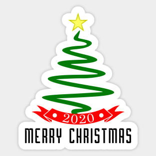 04 - 2020 Merry Christmas Sticker